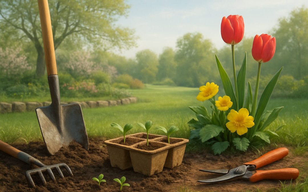 Que faire dans son jardin au printemps ?